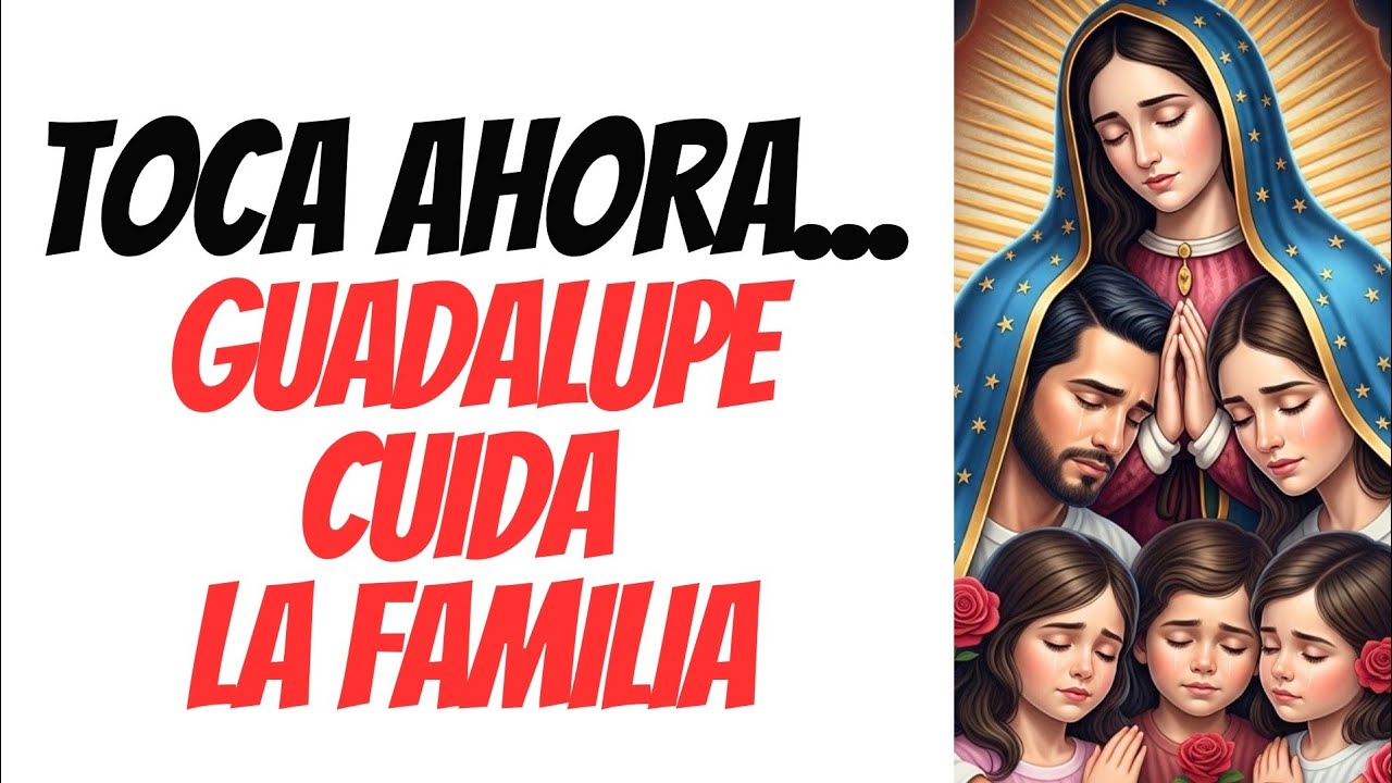 Que estas notas guadalupanas se conviertan en el escudo divino para los hijos de tus hijos