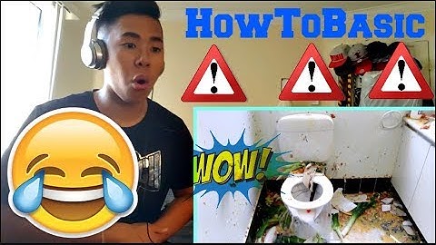 🙈How To Fix a Leaking Toilet- HowToBasic🙈 REACTION! (THIS IS NOT HOW TO FIX A TOILET)