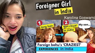 This is why there is nothing like India | 3 Craziest Moments | Karolina Goswami | Reaction