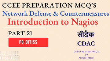 CDAC | PG-DITISS | CCEE Preparation MCQ