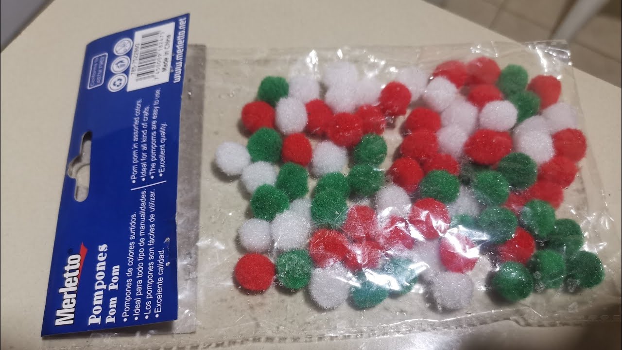 ACTIVIDAD SENSORIAL CON POMPONES( MUY FÁCIL) - YouTube