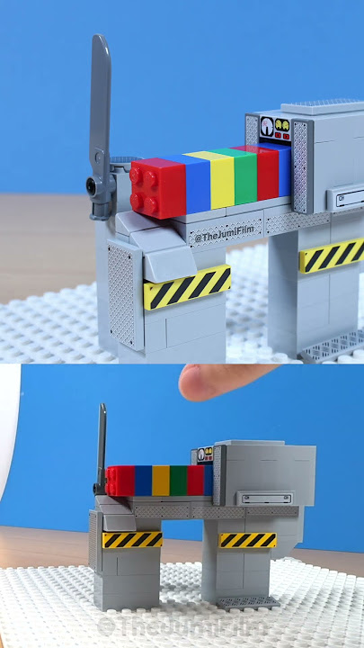 I made a machine to cut LEGO bricks for me