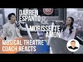 Musical Theatre Coach Reacts (MORISSETTE & DARREN ESPANTO) A Whole New World, Aladdin