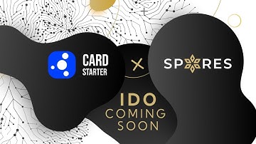 THE NEXT 100X ALTCOIN GEM LAUNCHING ON CARDSTARTER - SPORES CARDANO NFT GEM