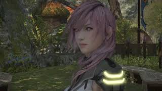 Final Fantasy XIV x Lightning Returns Final Fantasy XIII cutscenes