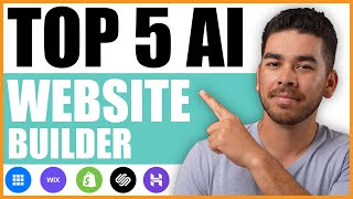 The 5 BEST AI Website Builders | Create a Website In Minutes! Update