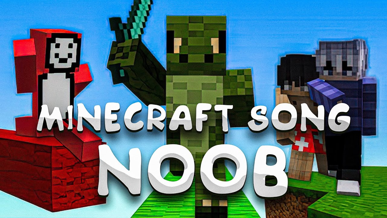 itslizard Minecraft Song - NOOB 🗿 [by Bee]