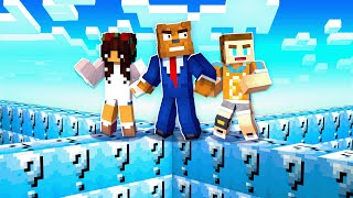 4-Player GRUNDER LUCKY BLOCK Walls In Minecraft