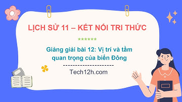 Giảng bài 12: Vị trí và tầm quan trọng của biển Đông | Bài giảng Lịch sử 11 Kết nối
