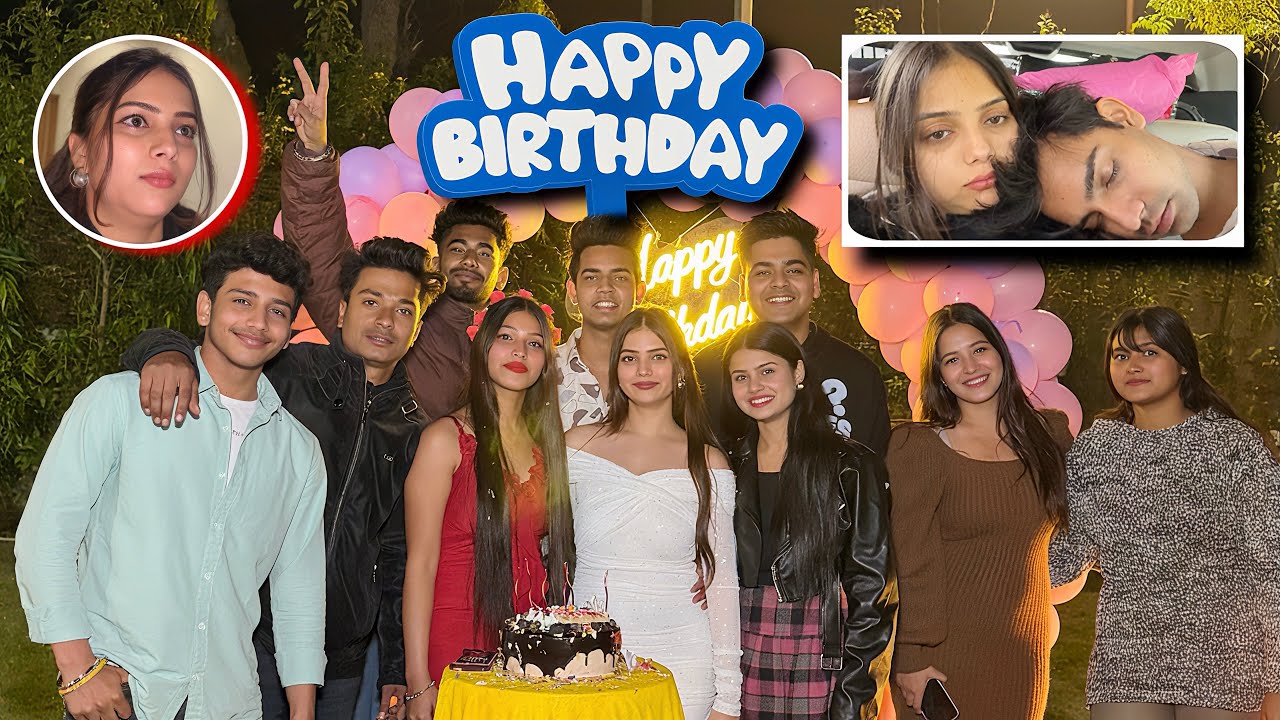 BIRTHDAY ME MAZA AGYA SABKO 😍❤️ || DIVYA VAPIS AGYI 🥺 || NITISHA 09