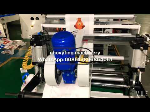 CW-500ZD chovyting bottom seal soft loop handle bag shopping bag making machine 60pcs