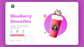 Creative Landing Page Design using Html & CSS | Website Design Tutorial