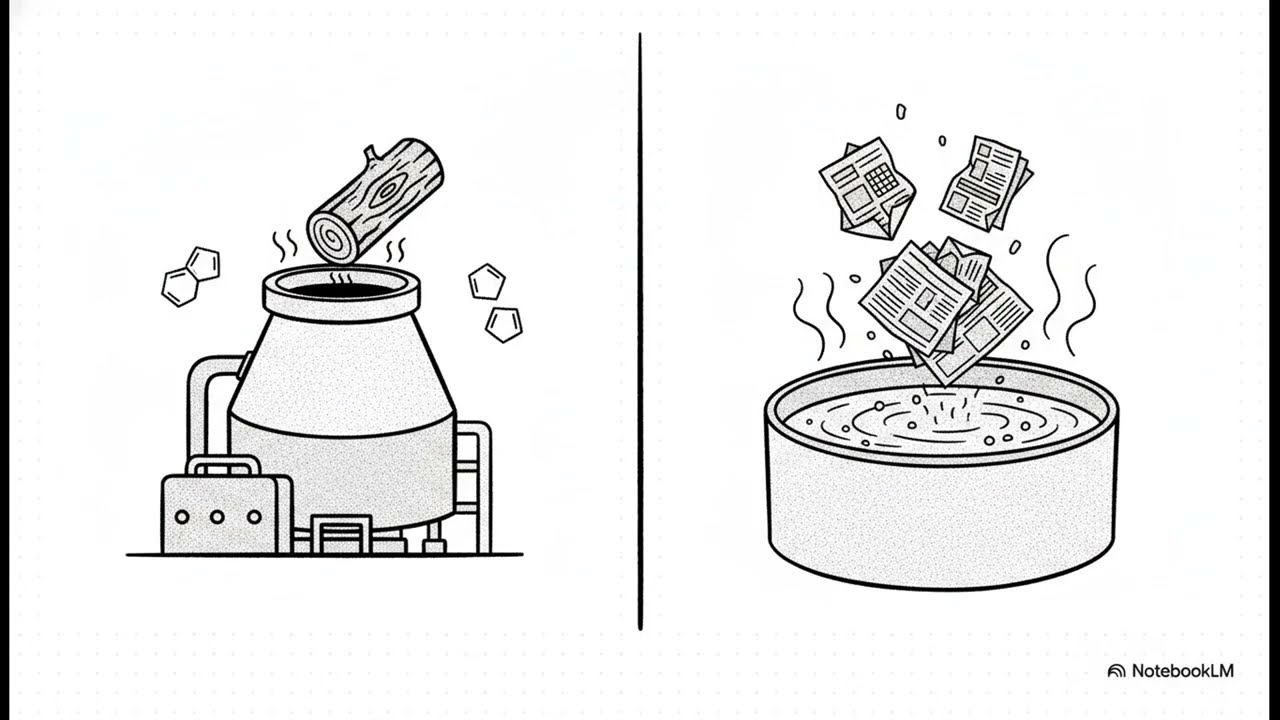 Come viene realizzata la carta oggi