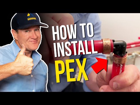 How To Install Pex Pipes | Plumbing Tips