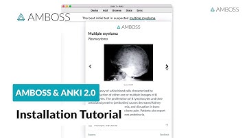 Installation Tutorial: Anki x AMBOSS Add-on
