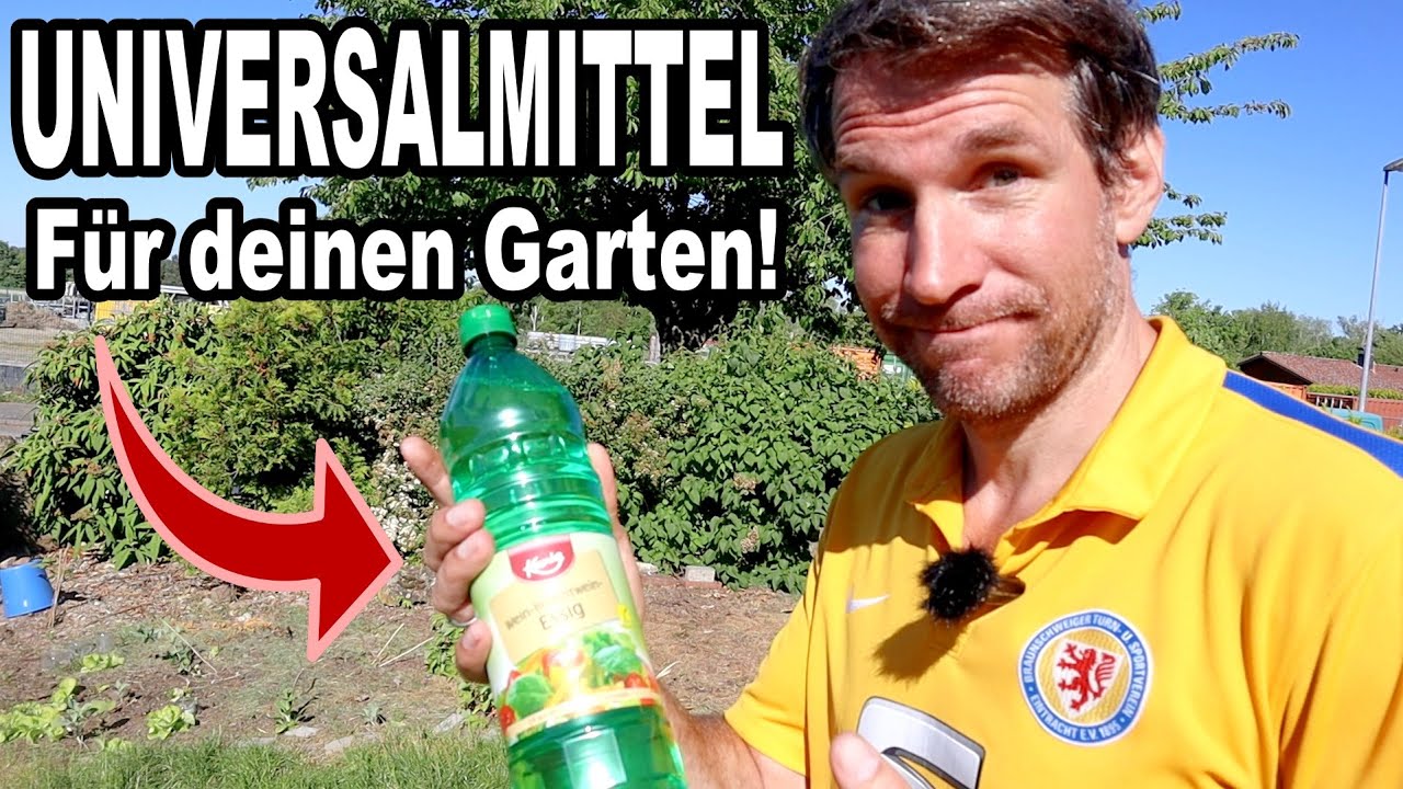 Wofr du Essig im Garten alles verwenden kannst!