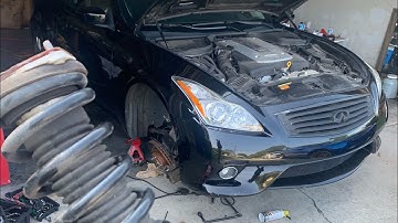 Infiniti G37 Front struts install EASY #car #repair #video