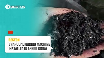 BST-30 Charcoal Making Machine Installed in Anhui, China