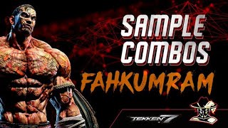 Tekken 7: Fahkumram Staple combos