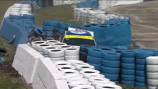 2019 IMSA @ Sebring - Carpentier Brake Failure/Crashes Hard