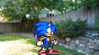 How to make sonic sprite videos