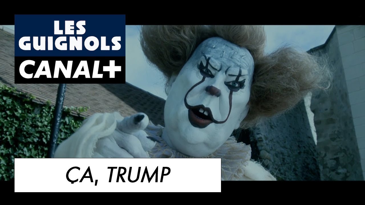 Après Ça le film, voici Ça... Trump (Parodie par Les Guignols)