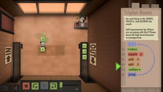 Human Resource Machine Level 8 Size Challenge & Speed Challenge Optimization