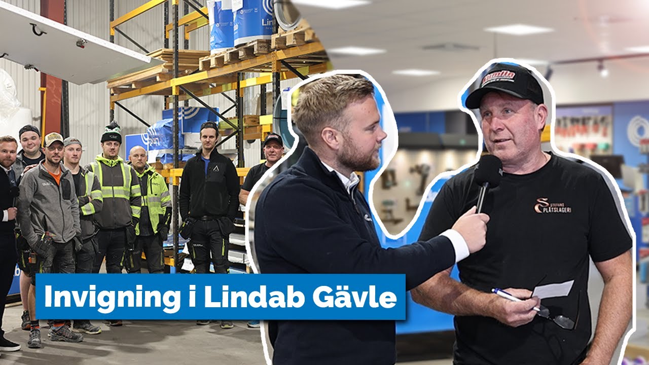 Invigning i Lindab Gävle | Lindab