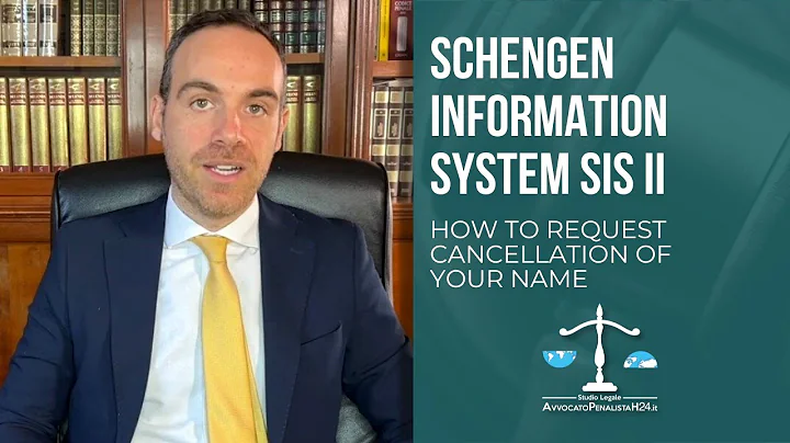 How to request cancellation of your name from the Schengen Information System SIS II