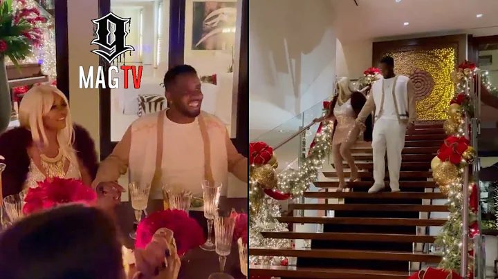 Diddy Hosts Mom Janice 80th B-Day Dinner!