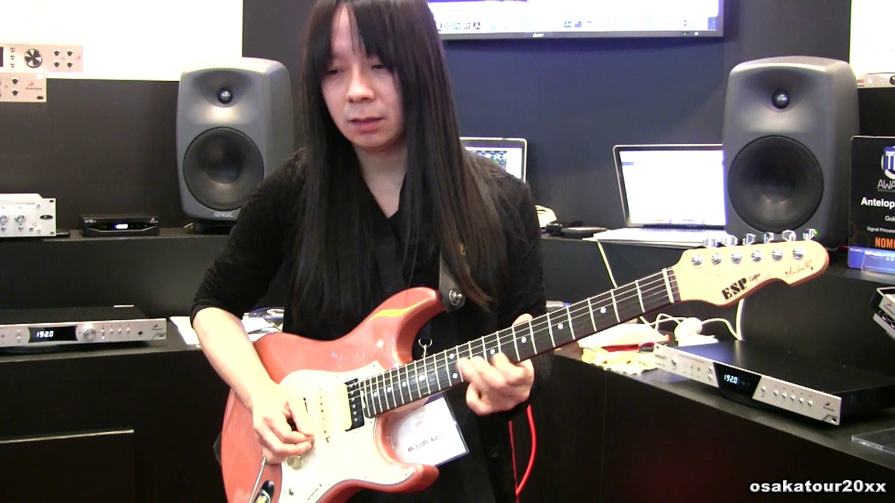 BABYMETAL Mikio Fujioka【3】藤岡幹大さん「Common time's Logic」神バンドKAMIBAND Antelope Audio Inter BEE 2017