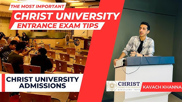 Most Important Tips for Christ University Entrance Test 2025