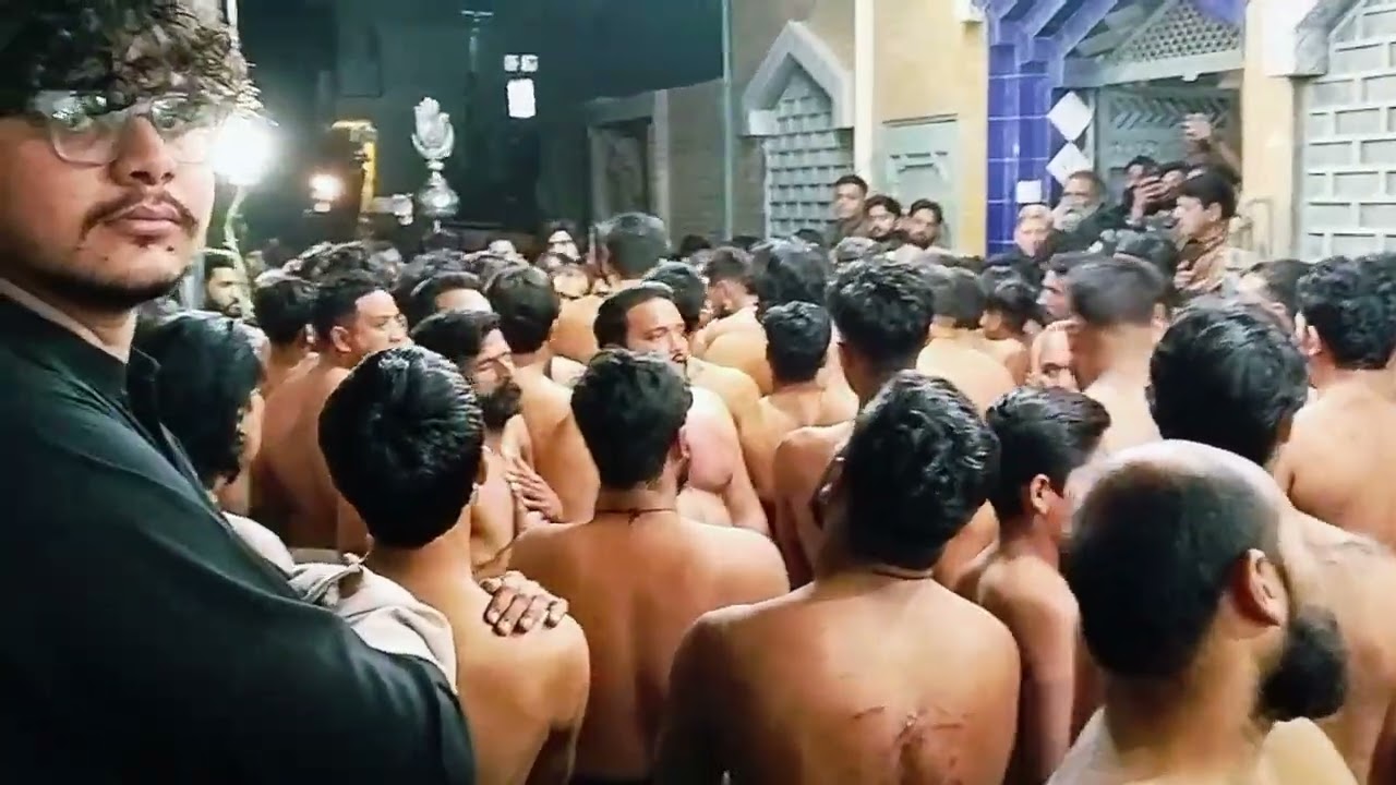 10 رمضان پرسہ کباڑی بازار کھاریاں گجرات ۔نوحہ خواں استاد نعیم عباس راوی روڈ لاہور 