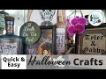 Quick & Easy Halloween Crafts🎃Cricut DIYs for Beginners🎃Dollar Tree Halloween Wedding Decor+Giveaway