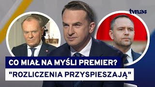 Tajemniczy wpis Tuska. "Premier ma taką robotę, że zawsze musi wiedzieć więcej" @tvn24