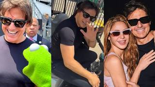 Tom Cruise Challenges Kermit, Cozies Up To Shakira At World Cup