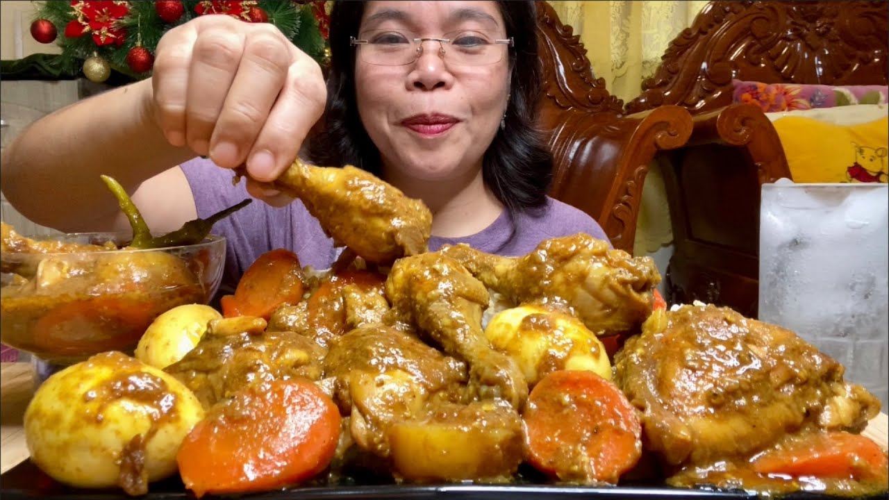 CHICKEN CURRY | SPICY CHICKEN CURRY | COOKING | MUKBANG | MUKBANG PHILIPPINES