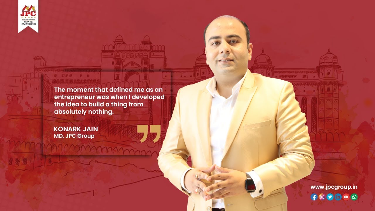 JPC GROUP Entrepreneurship Day Property Consultants Konark Jain