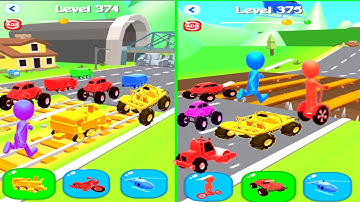 🏎️Shape 🚓🚦🛵Shifting Gameplay Level 373-376 || iOS Android || Shape Shifting Wala Video || Video 2025