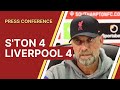 Southampton 4-4 Liverpool | Jurgen Klopp Press Conference