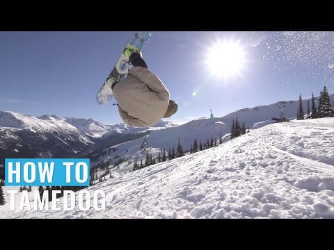 Como fazer o Tamedog no snowboard