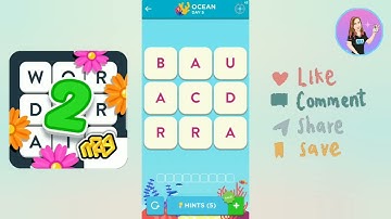 WordBrain 2 Ocean Event Day 5 September 21, 2022 Answers