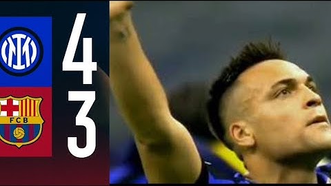 Inter vs Barcelona 7-6 | The Craziest UCL Semifinal EVER