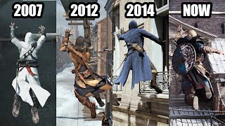 Evolution Of Parkour In Assassin S Creed Games 2007-Now 4K 60Fps 