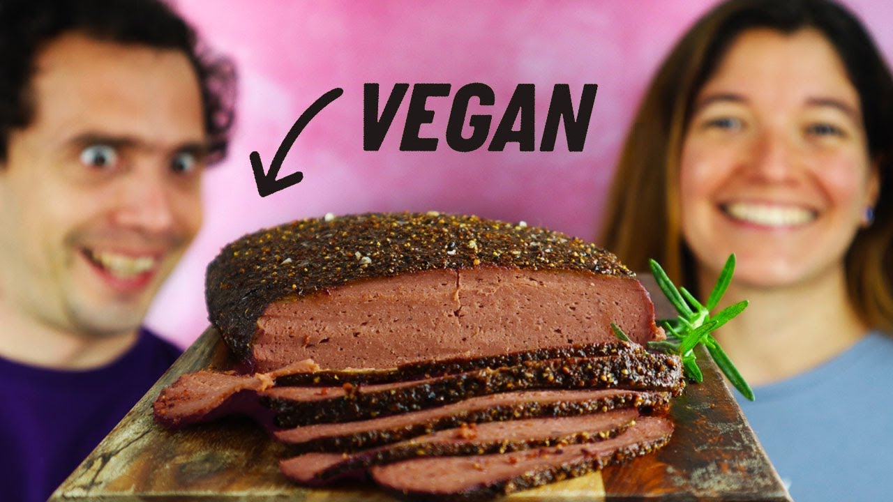 Pastrami Vegano. MEJOR QUE LA CARNE