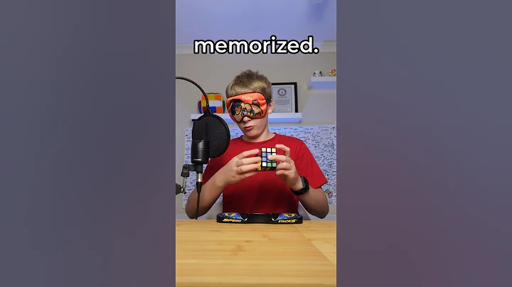 Rubik’s Master Cube Blindfolded Charlie Eggins #RubiksCube50 #RubiksMasterCube #RubiksCube