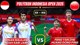 HAMPIR TUMBANG! Perjuangan Gila Adnan/Indah vs Ganda No. 1 Dunia Feng/Huang di Indonesia Open 2026! screenshot 4