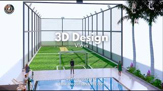 Premium 3D Design View for Sports Infrastructure | AS Sports and Infra