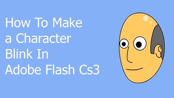 Adobe Flash Tutorial: How To Make a Character Blink [Animation]