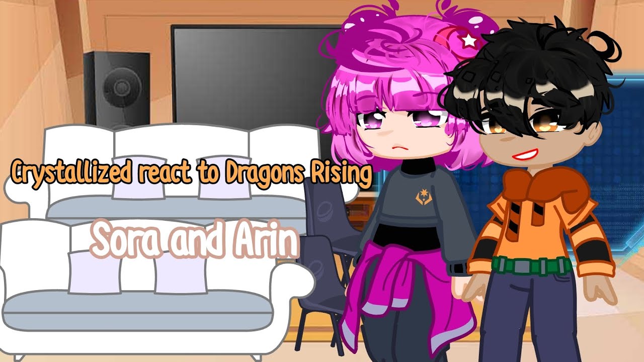 Crystallized react to Dragons Rising | Part 1 | Sora and Arin | Ninjago | Lazy•Lemon